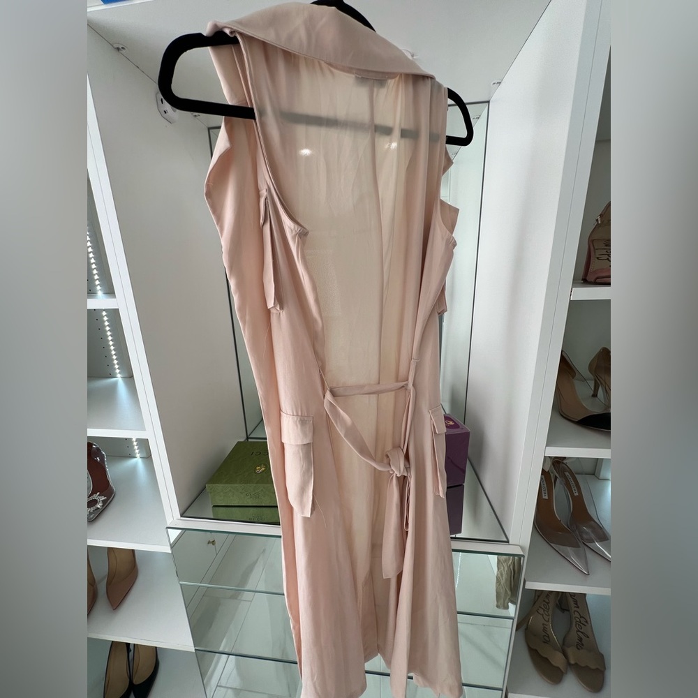 Blush Pink Sleeveless Cover Up